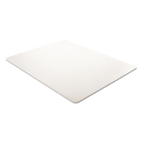 Image of Economat Occasional Use Chair Mat, Low Pile Carpet, Flat, 46 X 60, Rectangle, Clear