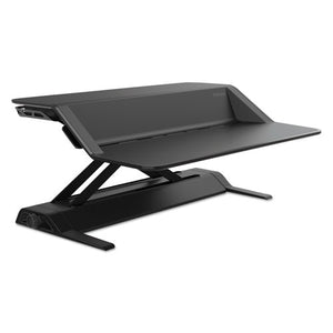 Lotus Sit-stand Workstation, 32.75w X 24.25d X 5.5 To 22.5h, Black