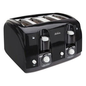 Extra Wide Slot Toaster, 4-slice, 11 3/4 X 13 3/8 X 8 1/4, Black