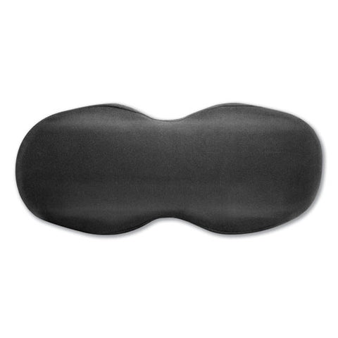 Image of Lumbar Support Memory Foam Backrest, 13.5 X 3.46 X 6.34, Black