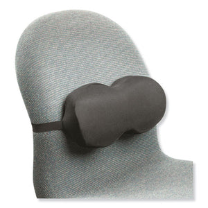 Lumbar Support Memory Foam Backrest, 13.5 X 3.46 X 6.34, Black