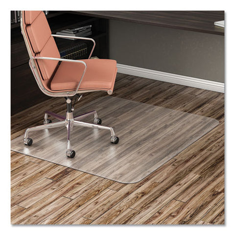 Image of Antimicrobial Chair Mat, Rectangular, 48 X 36, Clear