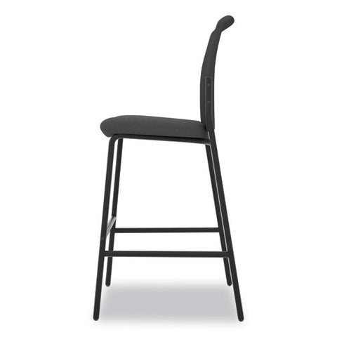 Image of Instigate Mesh Back Multi-purpose Stool, Supports Up To 250 Lbs., Black Seat/black Back, Black Base, 2/carton