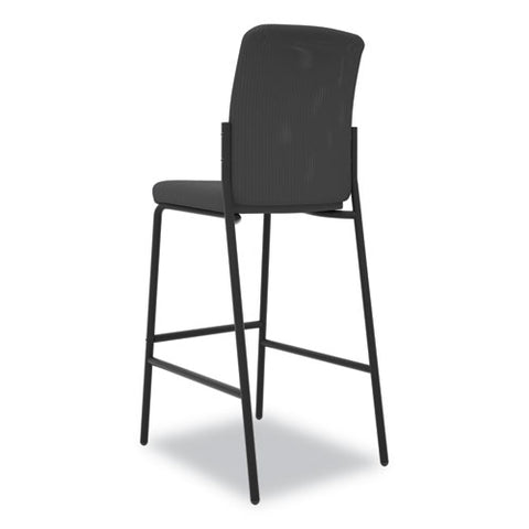 Image of Instigate Mesh Back Multi-purpose Stool, Supports Up To 250 Lbs., Black Seat/black Back, Black Base, 2/carton