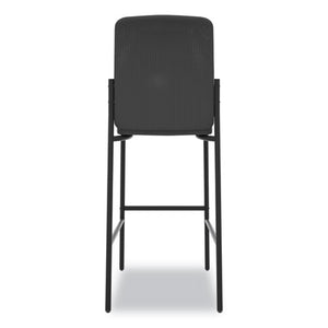 Instigate Mesh Back Multi-purpose Stool, Supports Up To 250 Lbs., Black Seat/black Back, Black Base, 2/carton