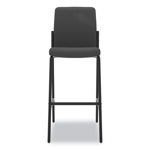 Image of Instigate Mesh Back Multi-purpose Stool, Supports Up To 250 Lbs., Black Seat/black Back, Black Base, 2/carton