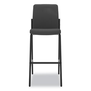 Instigate Mesh Back Multi-purpose Stool, Supports Up To 250 Lbs., Black Seat/black Back, Black Base, 2/carton