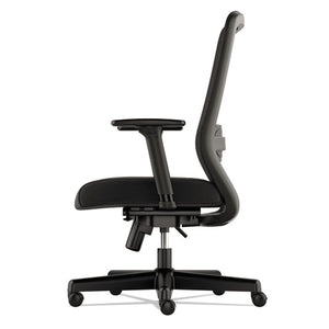 Exposure Mesh High-back Task Chair, Supports Up To 250 Lbs., Black Seat/black Back, Black Base