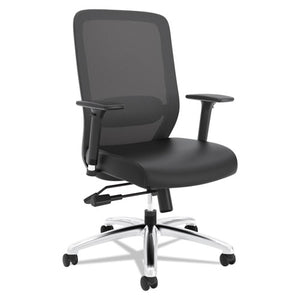 Exposure Mesh High-back Task Chair, Supports Up To 250 Lbs., Black Seat/black Back, Black Base