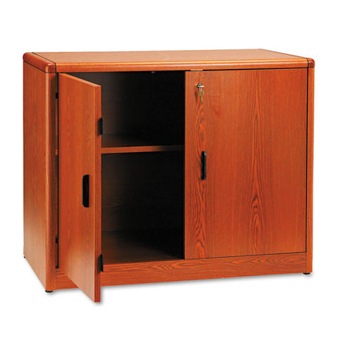 Image of 10700 Series Locking Storage Cabinet, 36w X 20d X 29 1/2h, Harvest