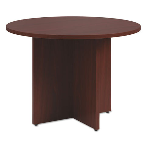 Image of 10500 Series Round Table Top, 42" Diameter, Mahogany