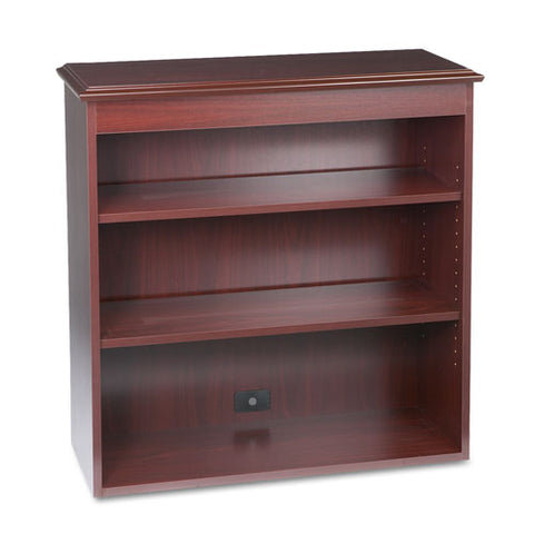 Image of 94000 Series Bookcase Hutch, 35.75w X 14.31d X 37h, Mahogany