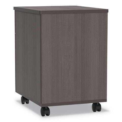 Image of Trento Line Mobile Pedestal File, 16.5w X 19.75d X 23.63h, Box/file Drawer, Mocha