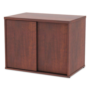 Alera Open Office Low Storage Cabinet Credenza, 29 1/2 X 19 1/8x 22 7/8, Cherry