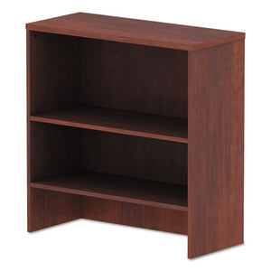 Alera Valencia Series Hutch, 34.13w X 15d X 35.38h, Medium Cherry