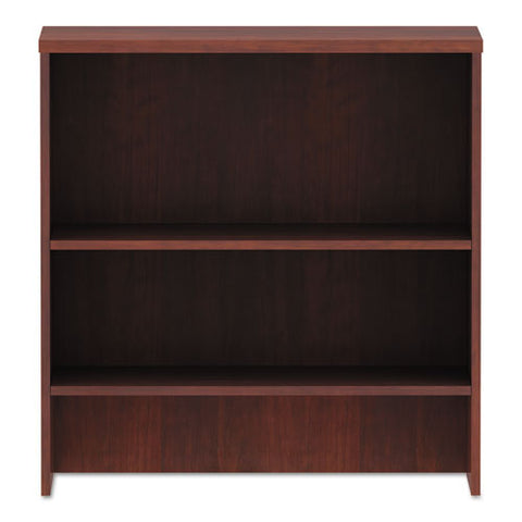 Image of Alera Valencia Series Hutch, 34.13w X 15d X 35.38h, Medium Cherry