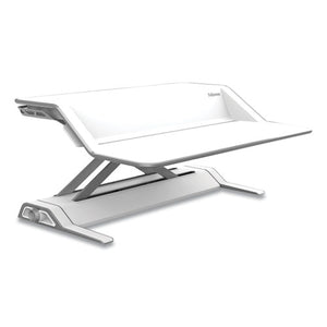 Lotus Sit-stand Workstation, 32.75w X 24.25d X 5.5 To 22.5h, White