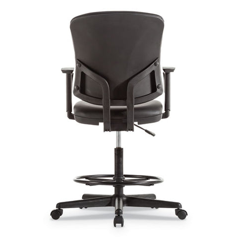 Image of Everyday Task Stool, 31.38" Seat Height, Supports Up To 275 Lbs, Black Seat/black Back, Black Base