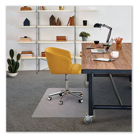 Image of Cleartex Ultimat Xxl Polycarb Square Office Mat For Carpets, 59 X 79, Clear