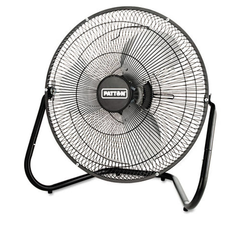 Image of High Velocity Fan, Three-speed, Black, 24 1/2"w X 8 5/8"h