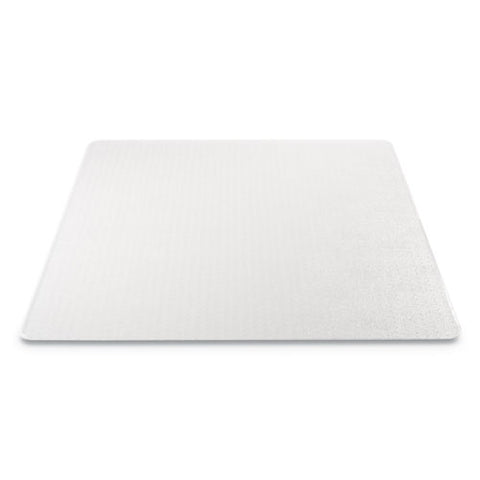 Image of Economat Occasional Use Chair Mat For Low Pile Carpet, 45 X 53, Rectangular, Clear