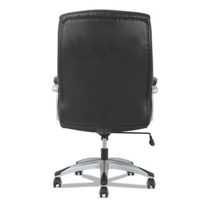 3-forty-one Big And Tall Chair, Supports Up To 400 Lbs., Black Seat/black Back, Aluminum Base