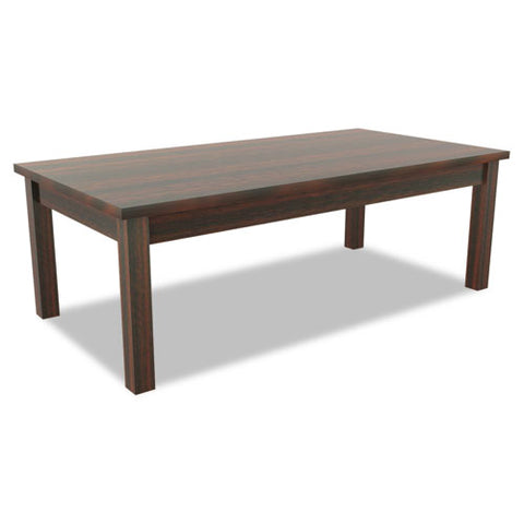 Image of Alera Valencia Series Occasional Table, Rectangle,23-5/8w X20d X20-3/8h,mahogany