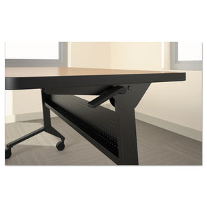 Flip-n-go Table Base, 46 7/8w X 21 1/4d X 27 7/8h, Black