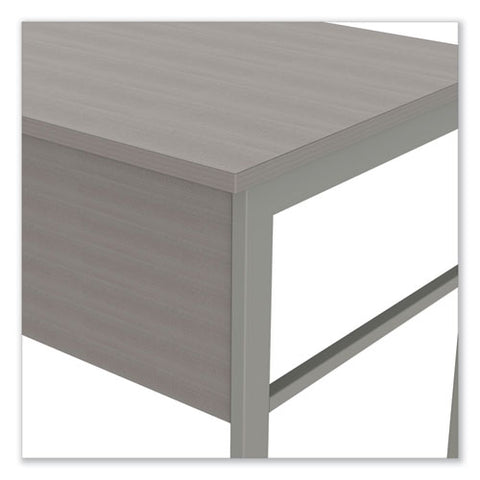 Image of Urban Desk Workstation, 59w X 59d X 29.5h, Ash