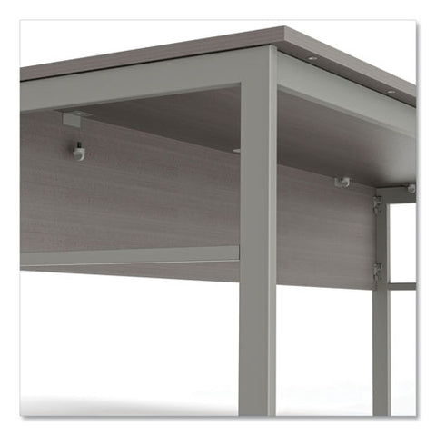 Image of Urban Desk Workstation, 59w X 59d X 29.5h, Ash