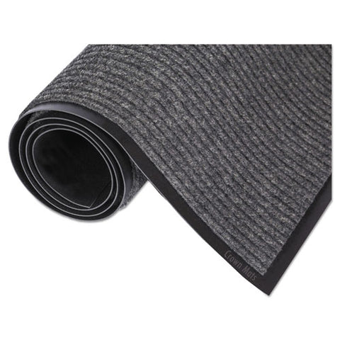 Image of Needle Rib Wipe And Scrape Mat, Polypropylene, 36 X 120, Gray