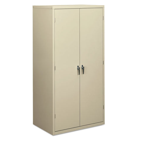 Image of Assembled Storage Cabinet, 36w X 18 1/8d X 41 3/4h, Black