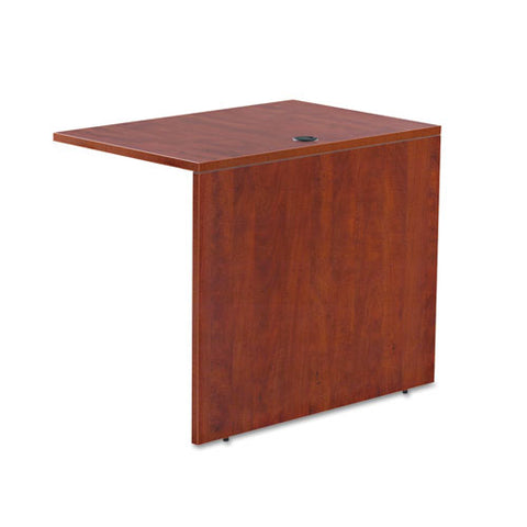 Image of Alera Valencia Series Reversible Return/bridge Shell, 35w X 23 5/8d X 29 1/2h, Medium Cherry