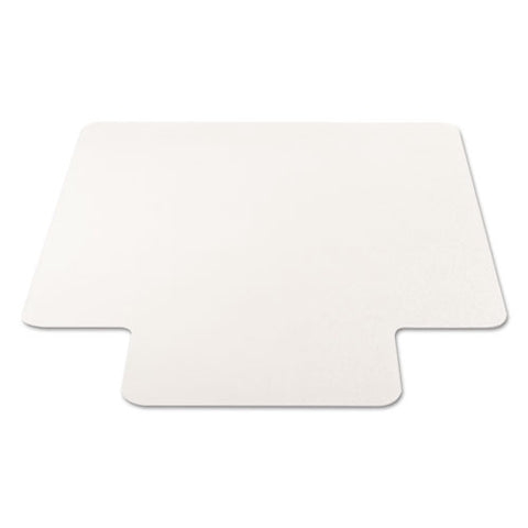 Image of Economat All Day Use Chair Mat For Hard Floors, 45 X 53, Wide Lipped, Clear