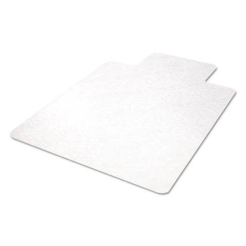 Image of Economat All Day Use Chair Mat For Hard Floors, 45 X 53, Wide Lipped, Clear