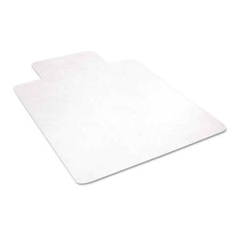 Image of Economat All Day Use Chair Mat For Hard Floors, 45 X 53, Wide Lipped, Clear