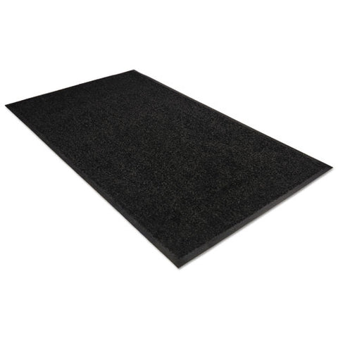 Image of Platinum Series Indoor Wiper Mat, Nylon/polypropylene, 48 X 72, Black