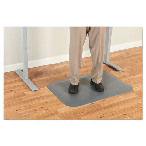 Image of Pro Top Anti-fatigue Mat, Pvc Foam/solid Pvc, 24 X 36, Gray