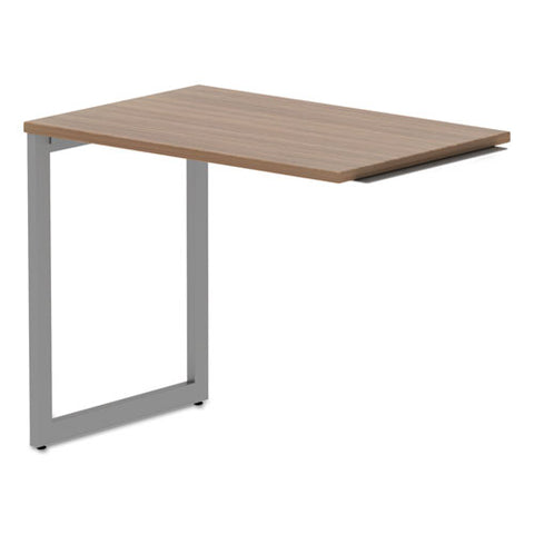 Image of Alera Open Office Series O-leg Return Base, Fully Adjustable, 23 3/8" X 28 1/2"