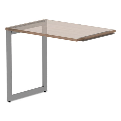 Image of Alera Open Office Series O-leg Return Base, Fully Adjustable, 23 3/8" X 28 1/2"