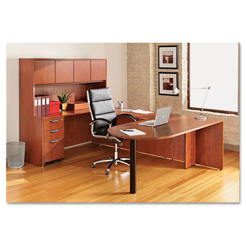 Image of Alera Valencia Series D Top Desk, 71w X 35.5d X 29.63h, Medium Cherry