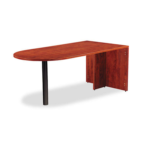 Image of Alera Valencia Series D Top Desk, 71w X 35.5d X 29.63h, Medium Cherry