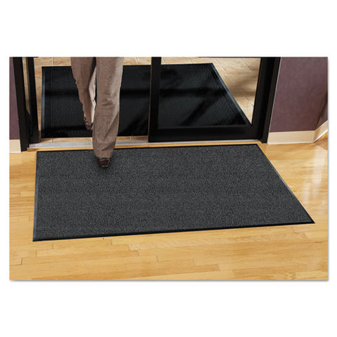 Image of Platinum Series Indoor Wiper Mat, Nylon/polypropylene, 48 X 72, Gray