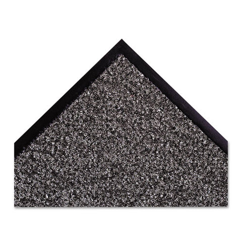 Image of Dust-star Microfiber Wiper Mat, 36 X 120, Charcoal