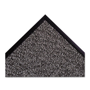 Dust-star Microfiber Wiper Mat, 36 X 120, Charcoal