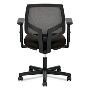 Volt Series Mesh Back Task Chair, Supports Up To 250 Lbs., Black Seat/black Back, Black Base