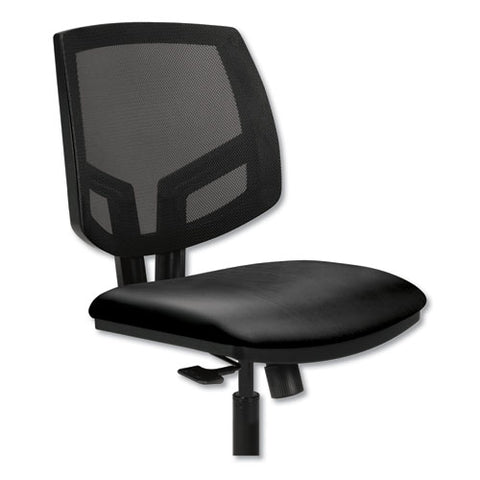 Image of Volt Series Mesh Back Task Chair, Supports Up To 250 Lbs., Black Seat/black Back, Black Base