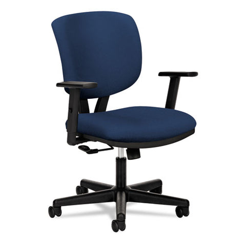 Image of Volt Series Mesh Back Task Chair, Supports Up To 250 Lbs., Black Seat/black Back, Black Base