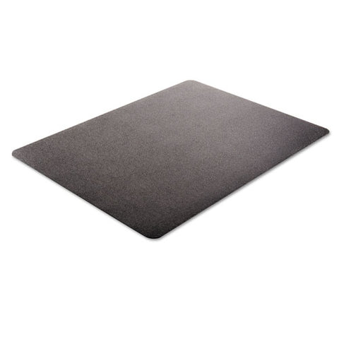 Image of Economat All Day Use Chair Mat For Hard Floors, 45 X 53, Rectangular, Black