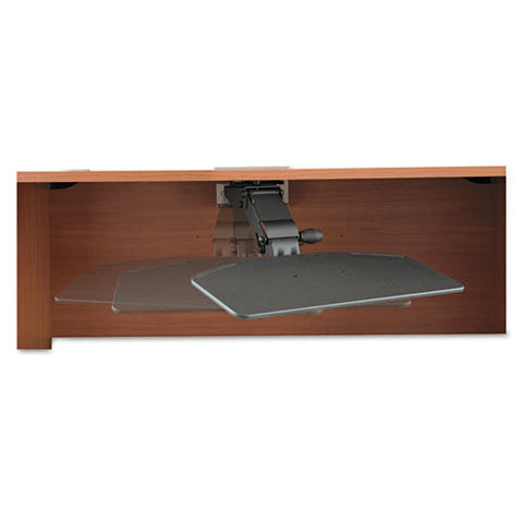 Image of Articulating Keyboard Tray Accessory, 24.63w X 22.25d, Galaxy